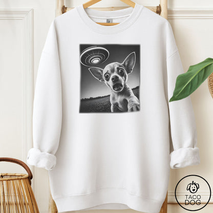 Chihuahua Selfie Sweatshirt