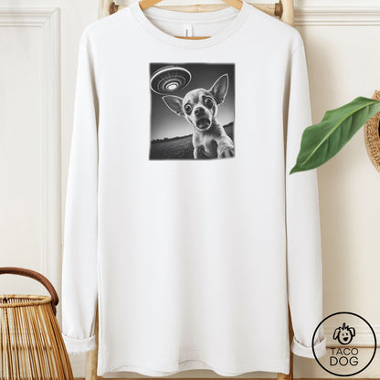 Chihuahua Selfie Long Sleeve Tee