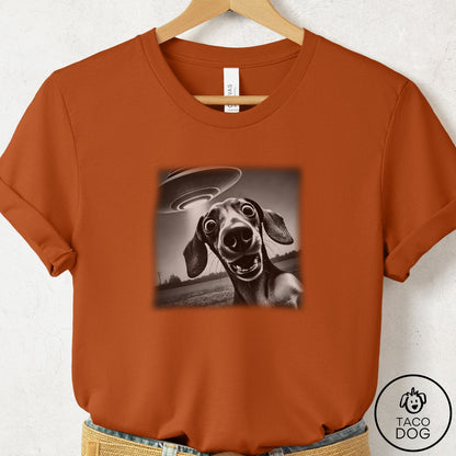 Dachshund Selfie T-Shirt