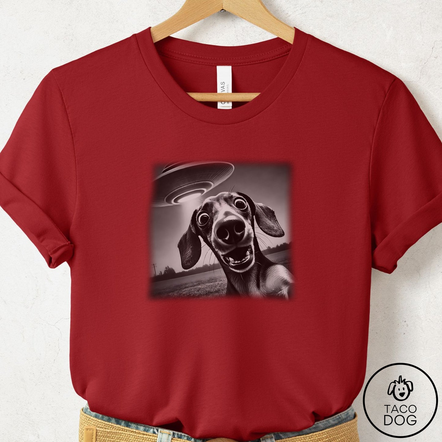 Dachshund Selfie T-Shirt