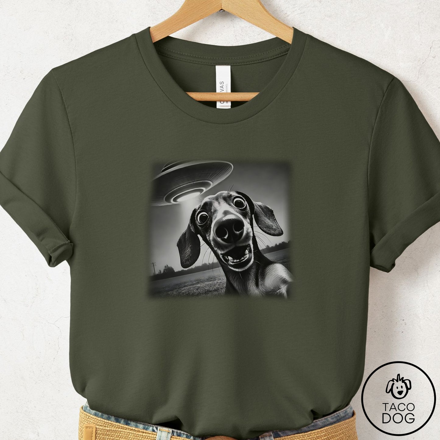 Dachshund Selfie T-Shirt
