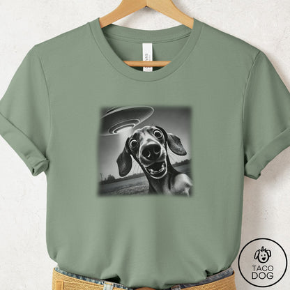 Dachshund Selfie T-Shirt