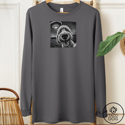 Doodle Selfie Long Sleeve Tee