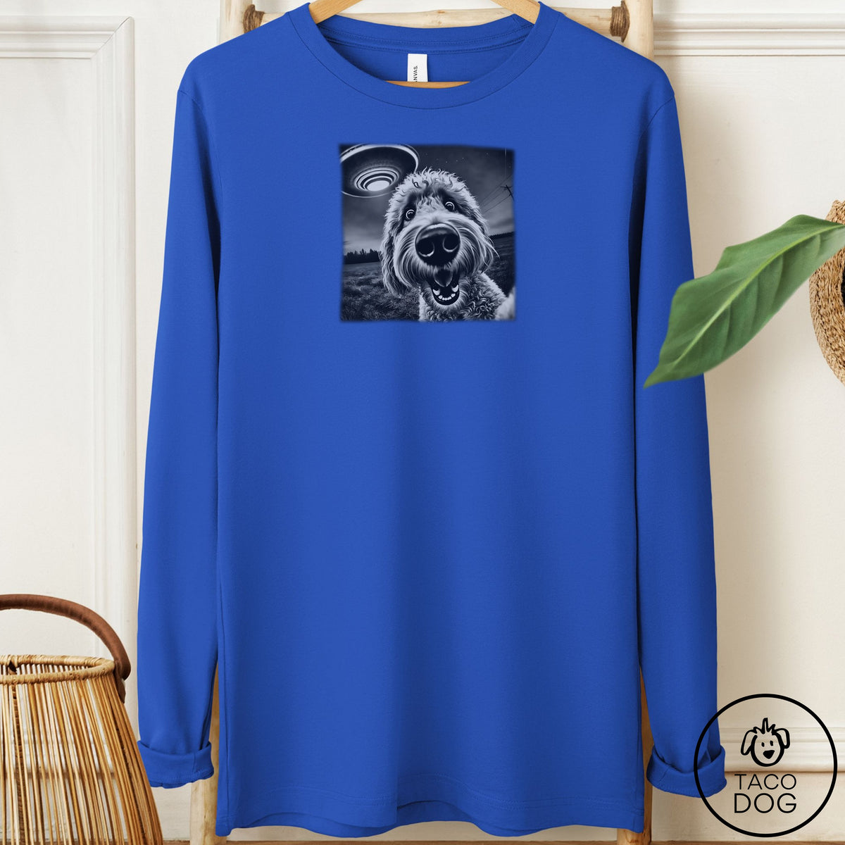 Doodle Selfie Long Sleeve Tee