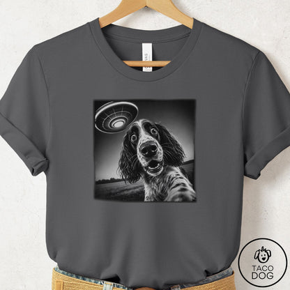 Springer Spaniel Selfie T-Shirt