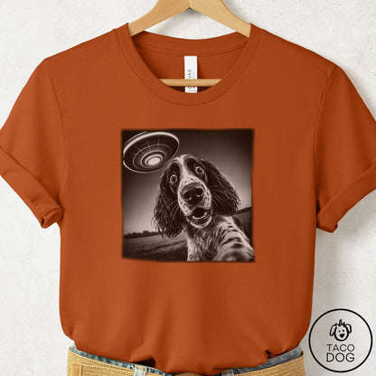 Springer Spaniel Selfie T-Shirt