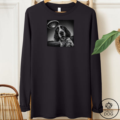 Springer Spaniel Selfie Long Sleeve Tee
