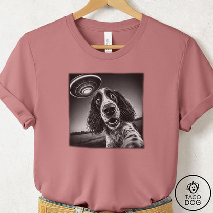 Springer Spaniel Selfie T-Shirt
