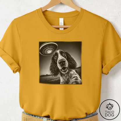 Springer Spaniel Selfie T-Shirt