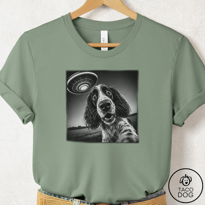 Springer Spaniel Selfie T-Shirt