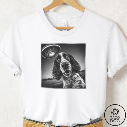 Springer Spaniel Selfie T-Shirt
