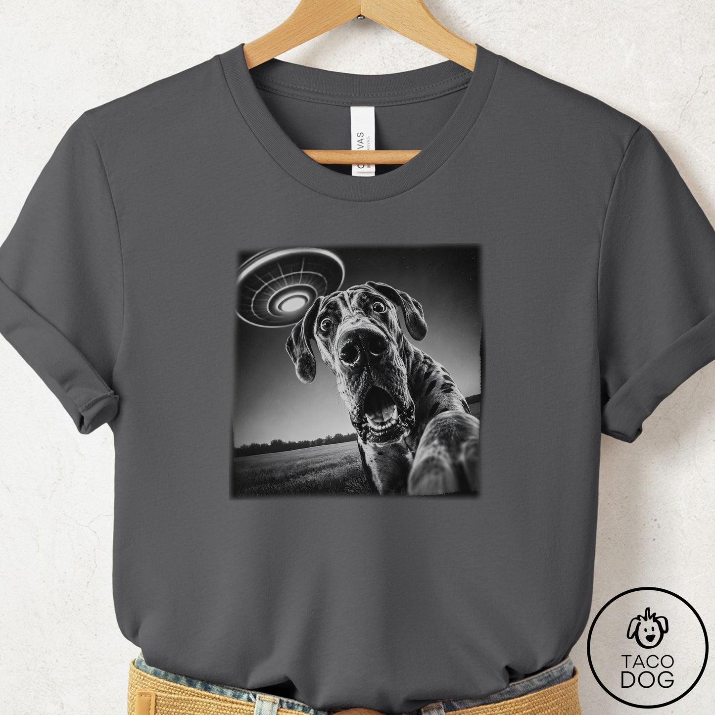 Great Dane Selfie T-Shirt