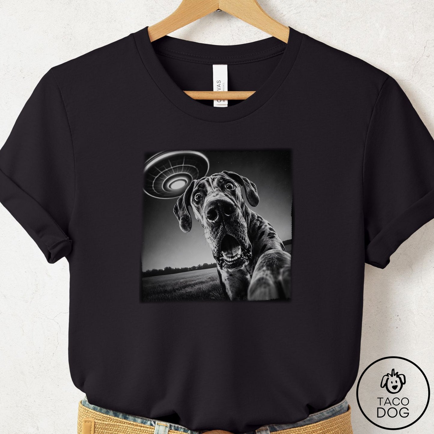 Great Dane Selfie T-Shirt