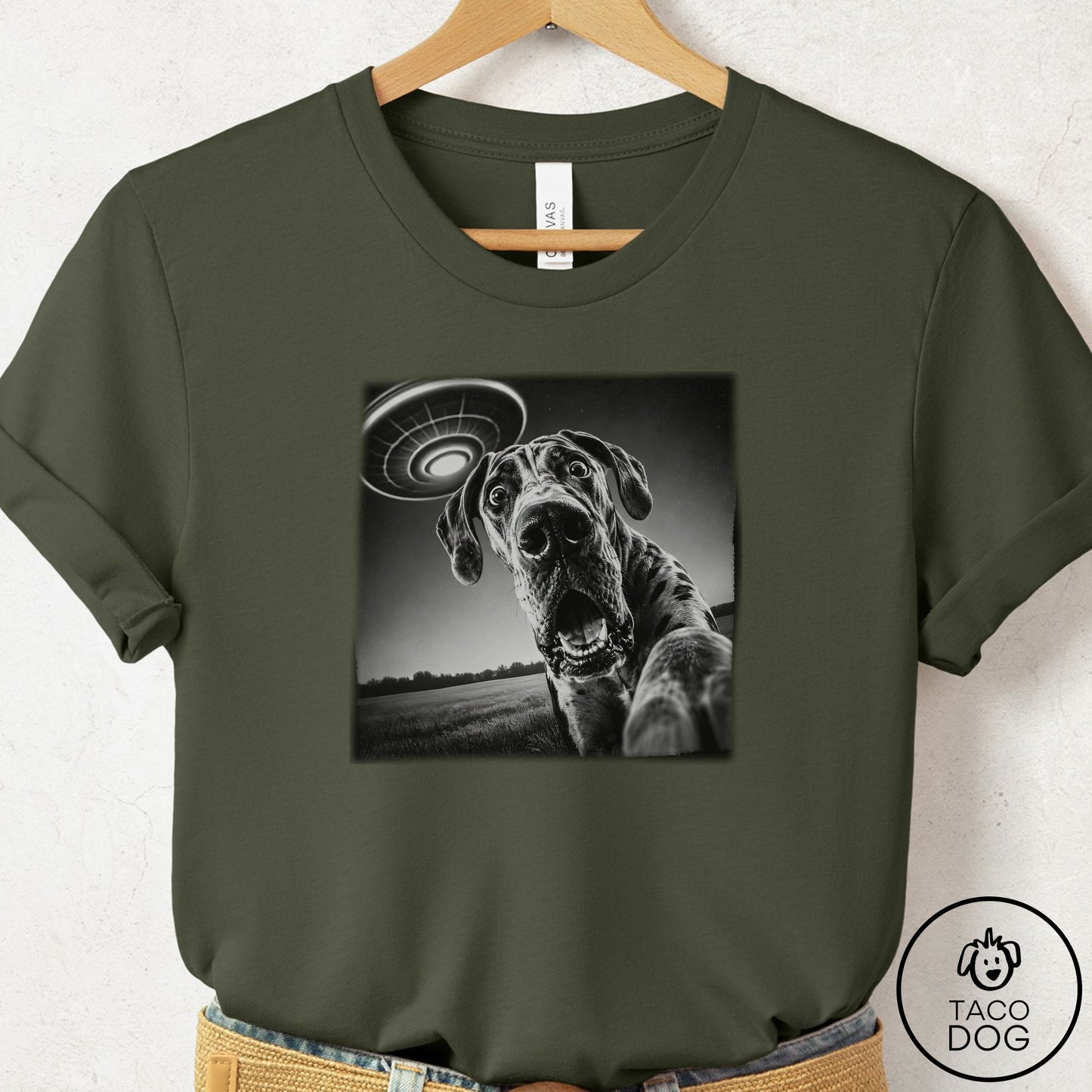 Great Dane Selfie T-Shirt