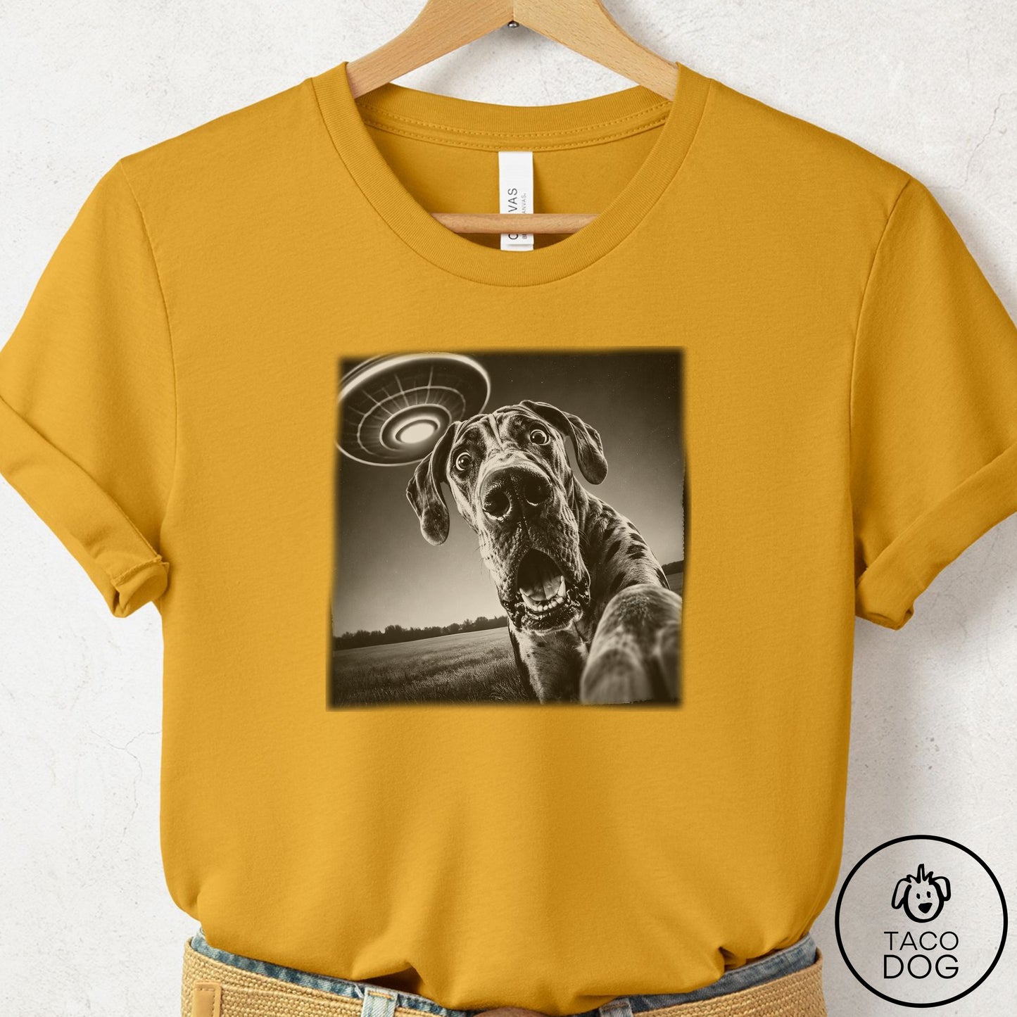 Great Dane Selfie T-Shirt