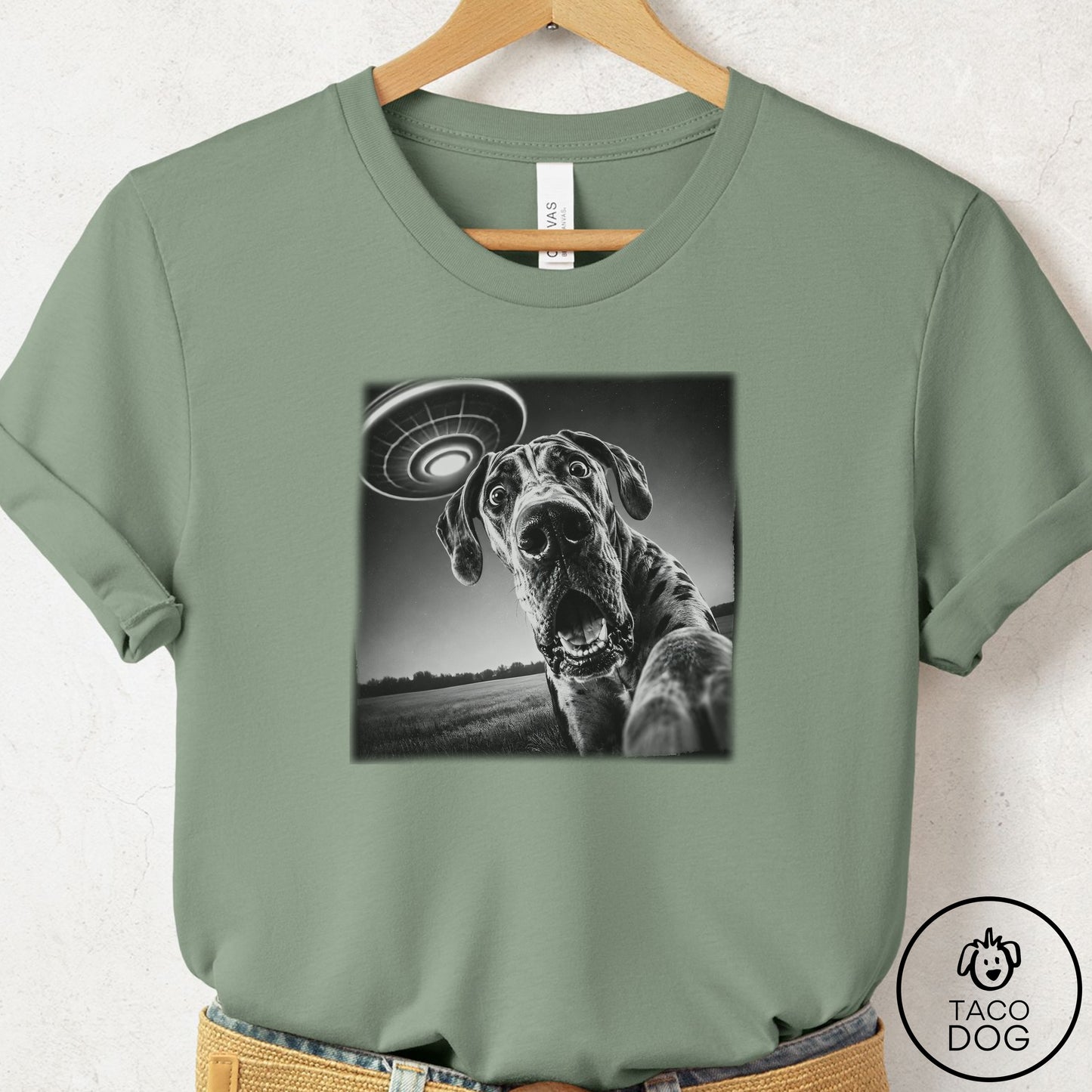 Great Dane Selfie T-Shirt