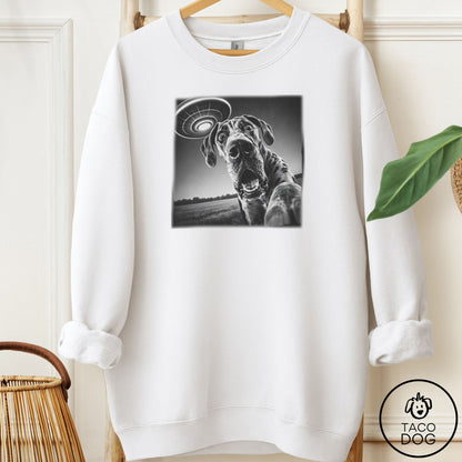Great Dane Selfie Sweatshirt