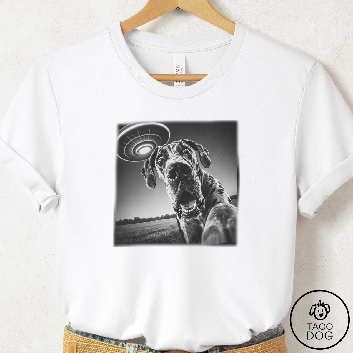 Great Dane Selfie T-Shirt