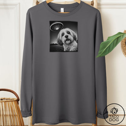 Havanese Selfie Long Sleeve Tee