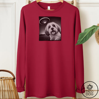 Havanese Selfie Long Sleeve Tee