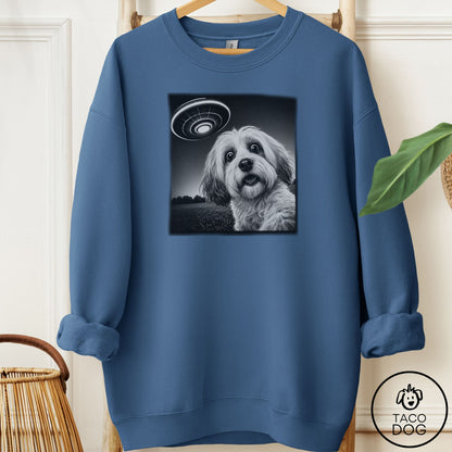 Havanese Selfie Sweatshirt