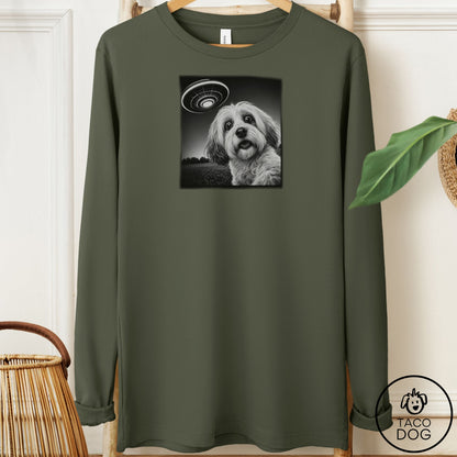 Havanese Selfie Long Sleeve Tee