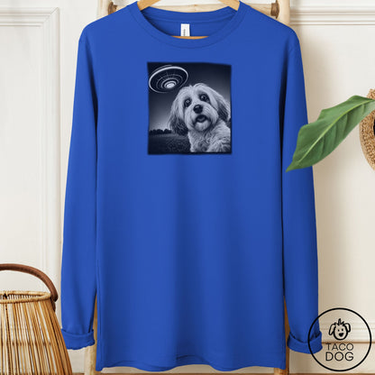 Havanese Selfie Long Sleeve Tee