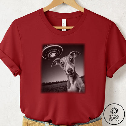 Italian Greyhound Whippet Selfie T-Shirt