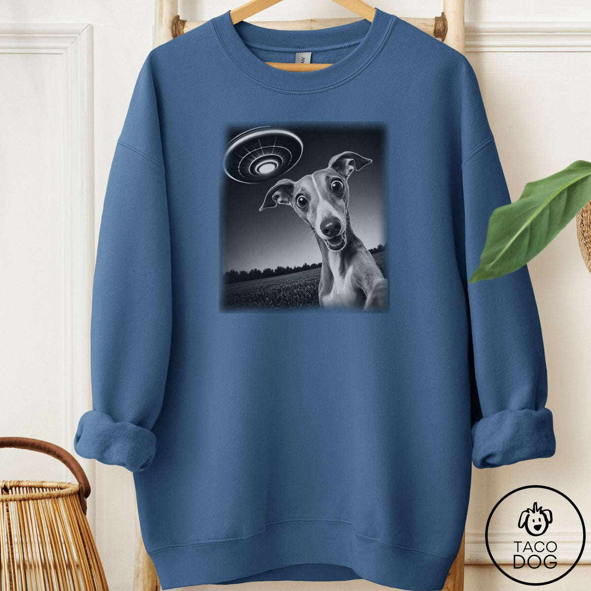 Italian Greyhound Whippet Selfie Sweatshirt