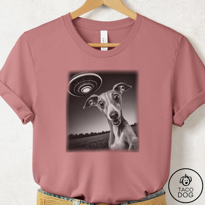 Italian Greyhound Whippet Selfie T-Shirt