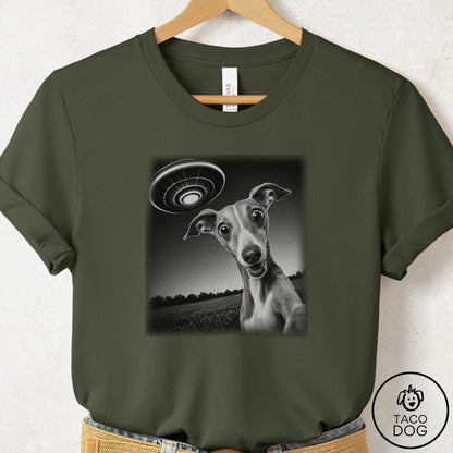 Italian Greyhound Whippet Selfie T-Shirt