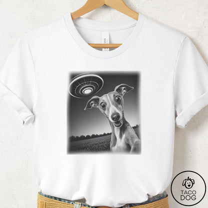 Italian Greyhound Whippet Selfie T-Shirt