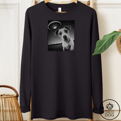 Jack Russell Selfie Long Sleeve Tee