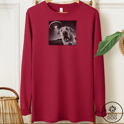 Labrador Selfie Long Sleeve Tee