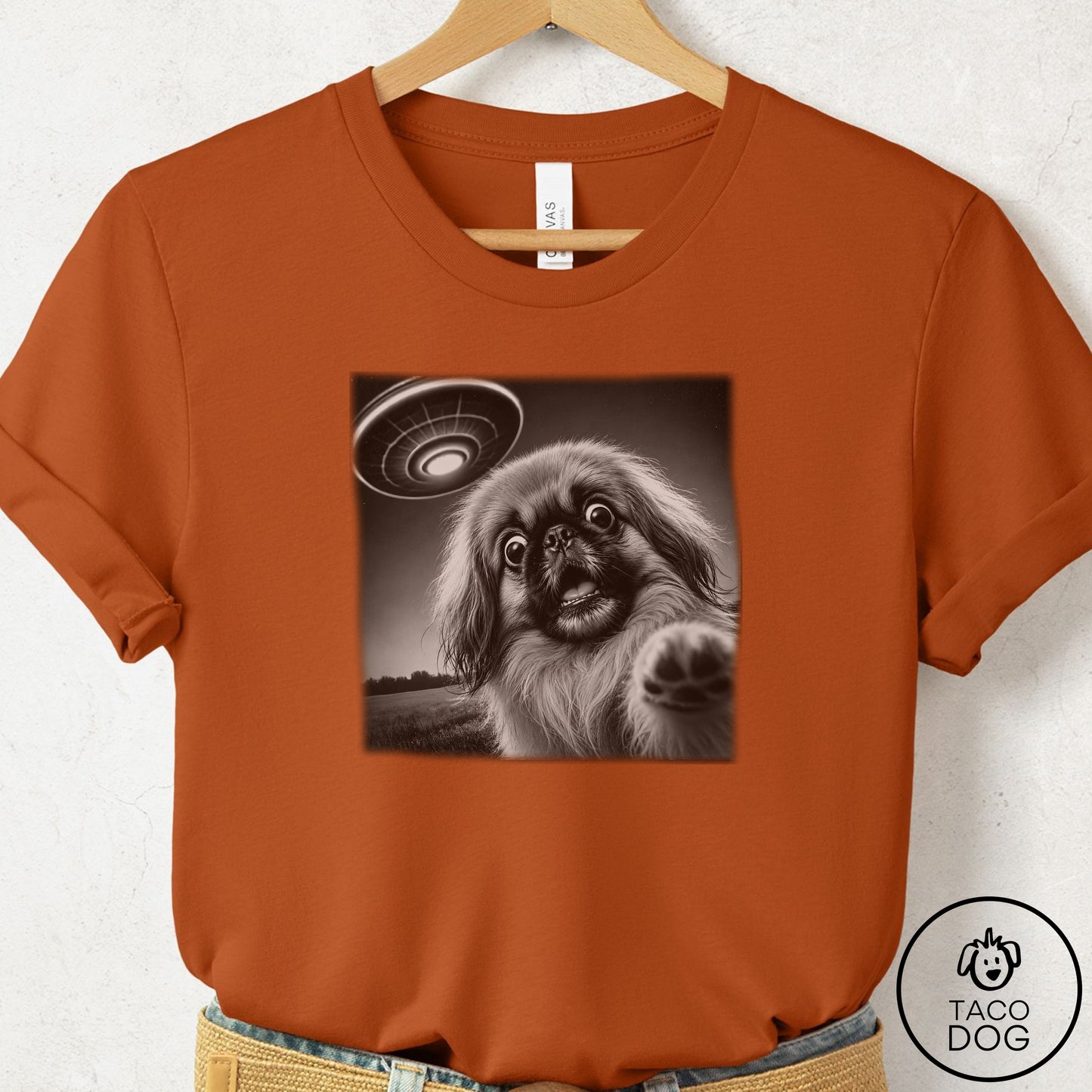 Pekingese Selfie T-Shirt