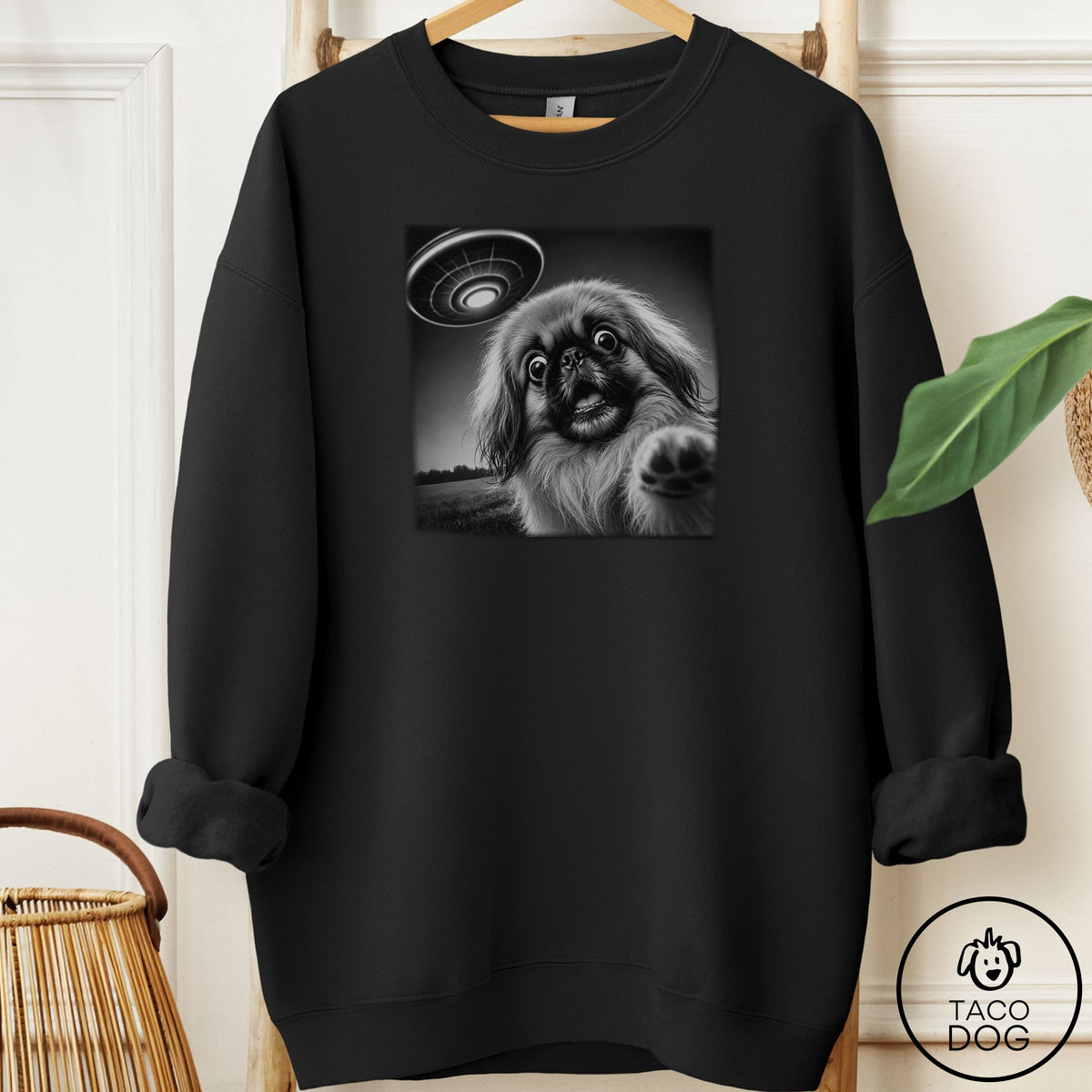 Pekingese Selfie Sweatshirt