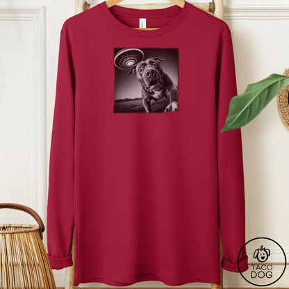Pitbull Selfie Long Sleeve Tee