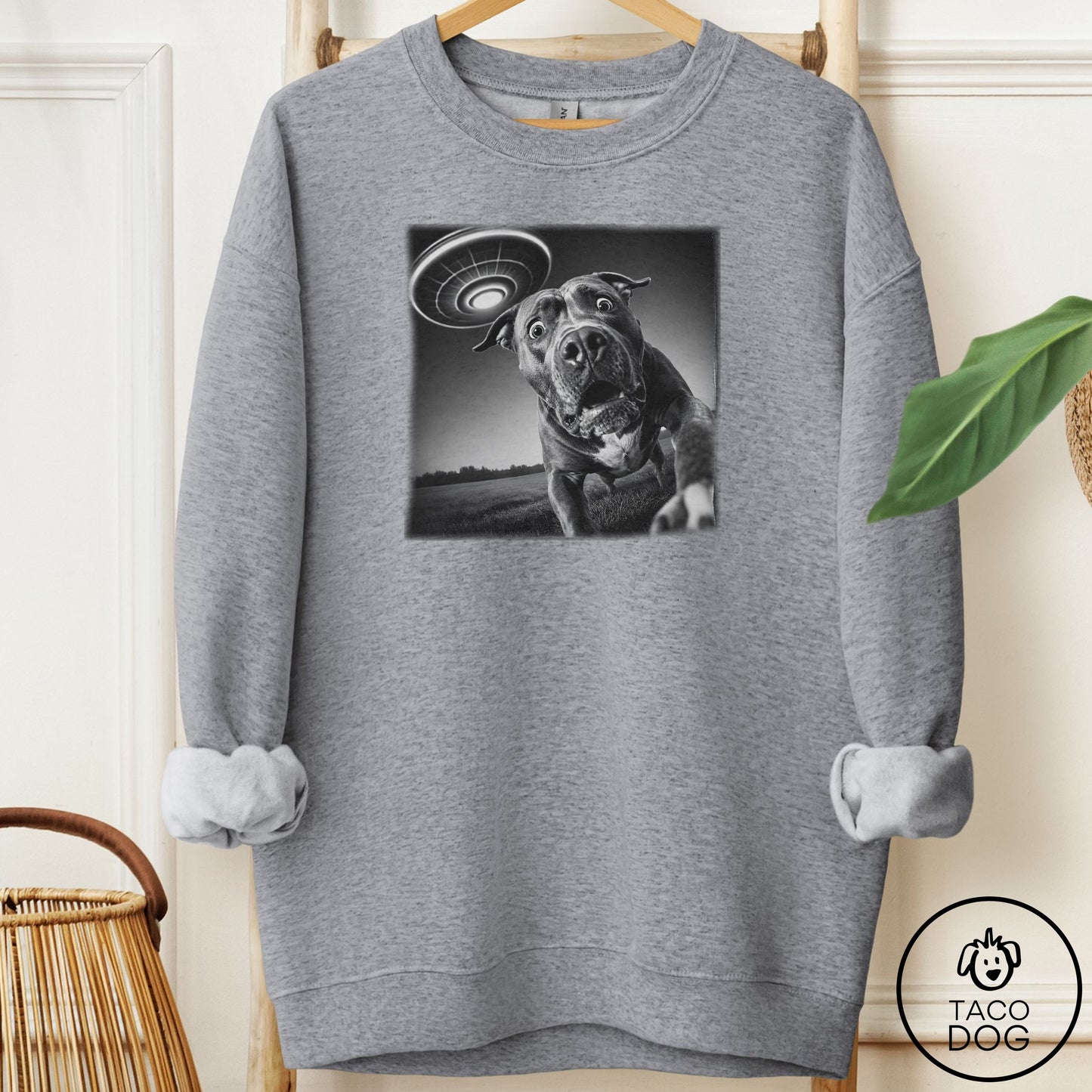 Pitbull Selfie Sweatshirt
