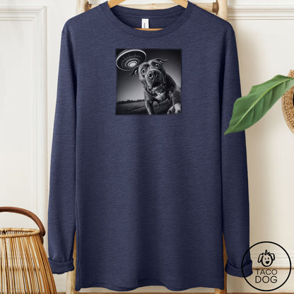 Pitbull Selfie Long Sleeve Tee