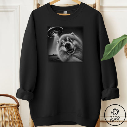 Pomeranian Selfie Sweatshirt