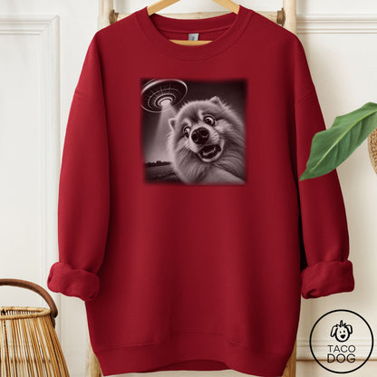 Pomeranian Selfie Sweatshirt