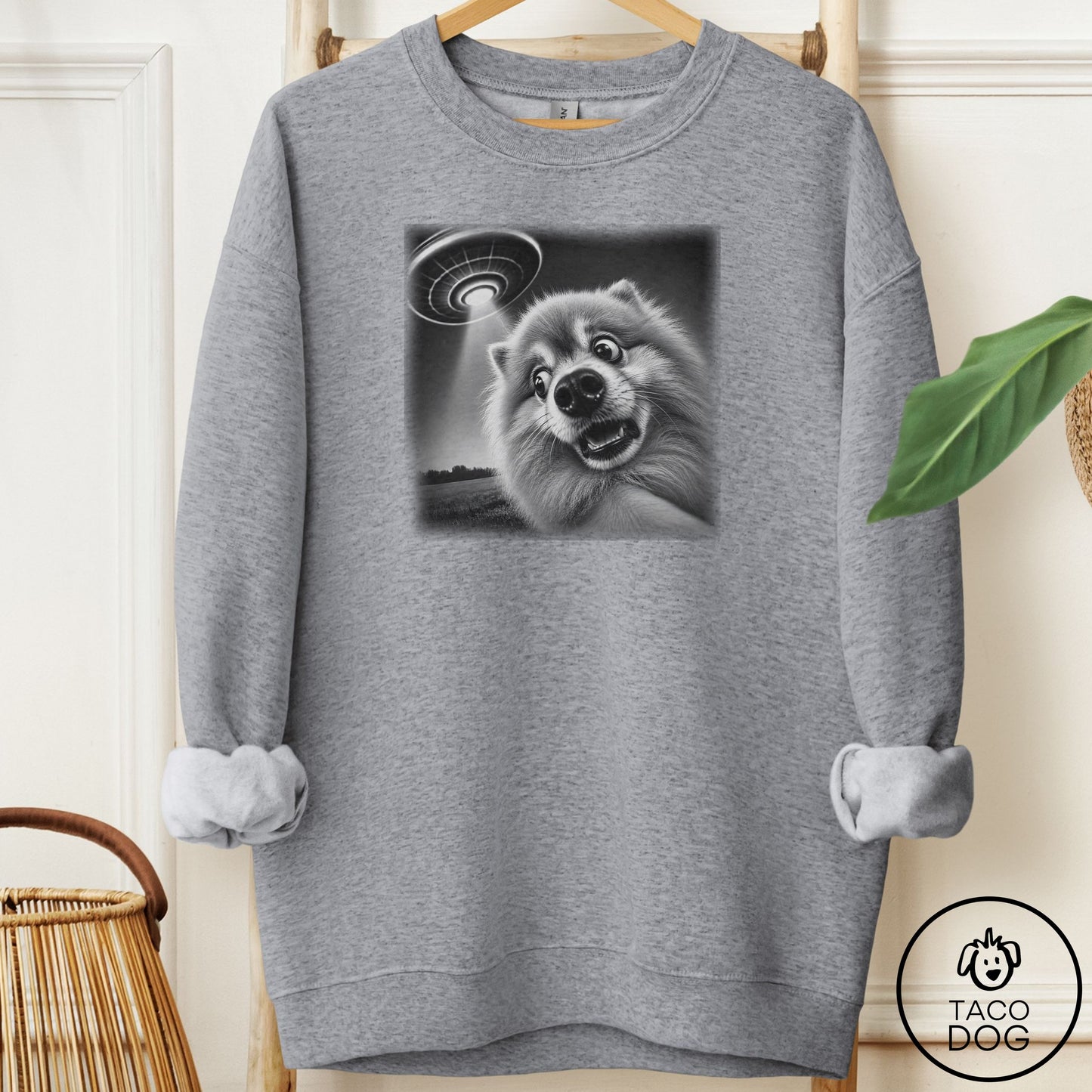 Pomeranian Selfie Sweatshirt