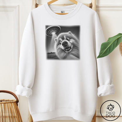 Pomeranian Selfie Sweatshirt