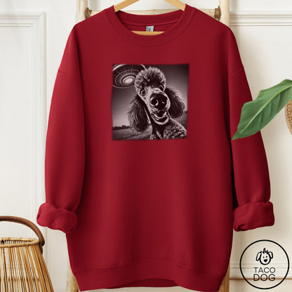Poodle Selfie Sweatshirt