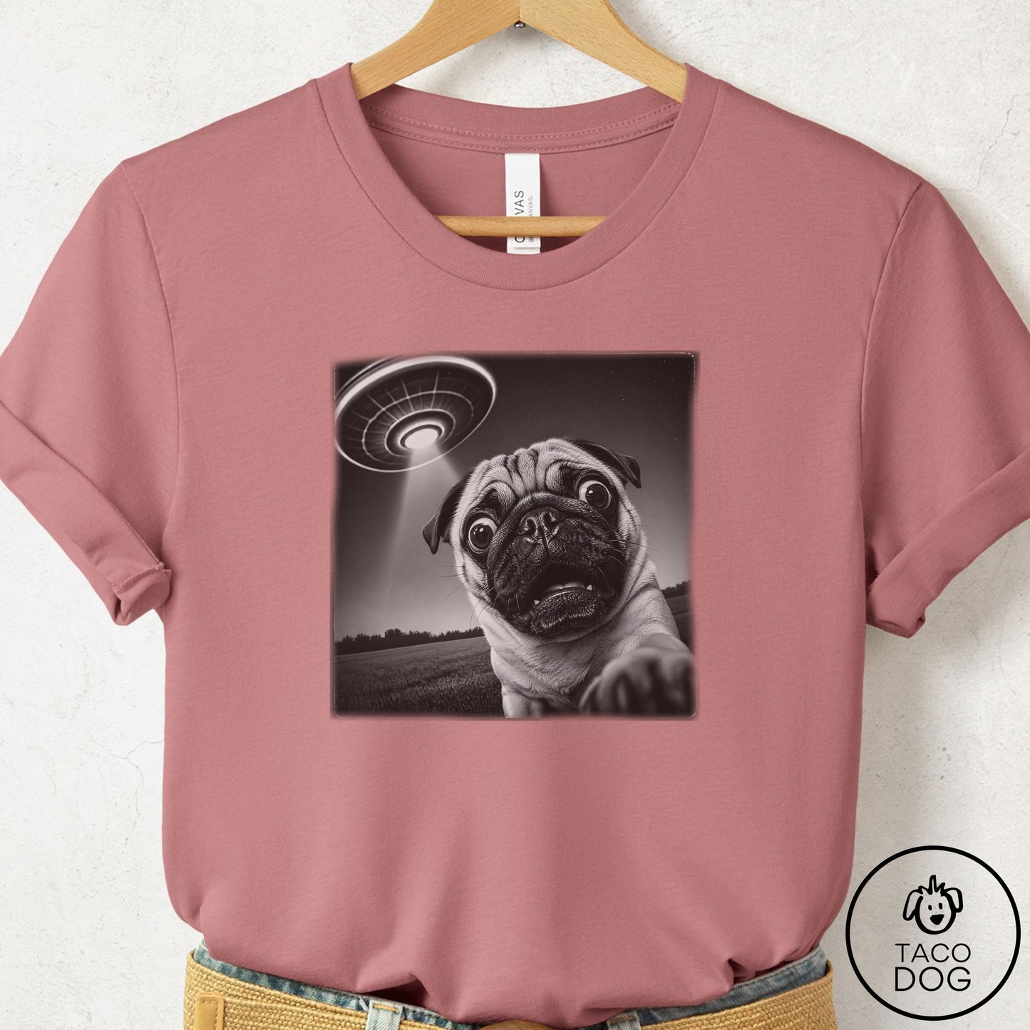 Pug Selfie T-Shirt