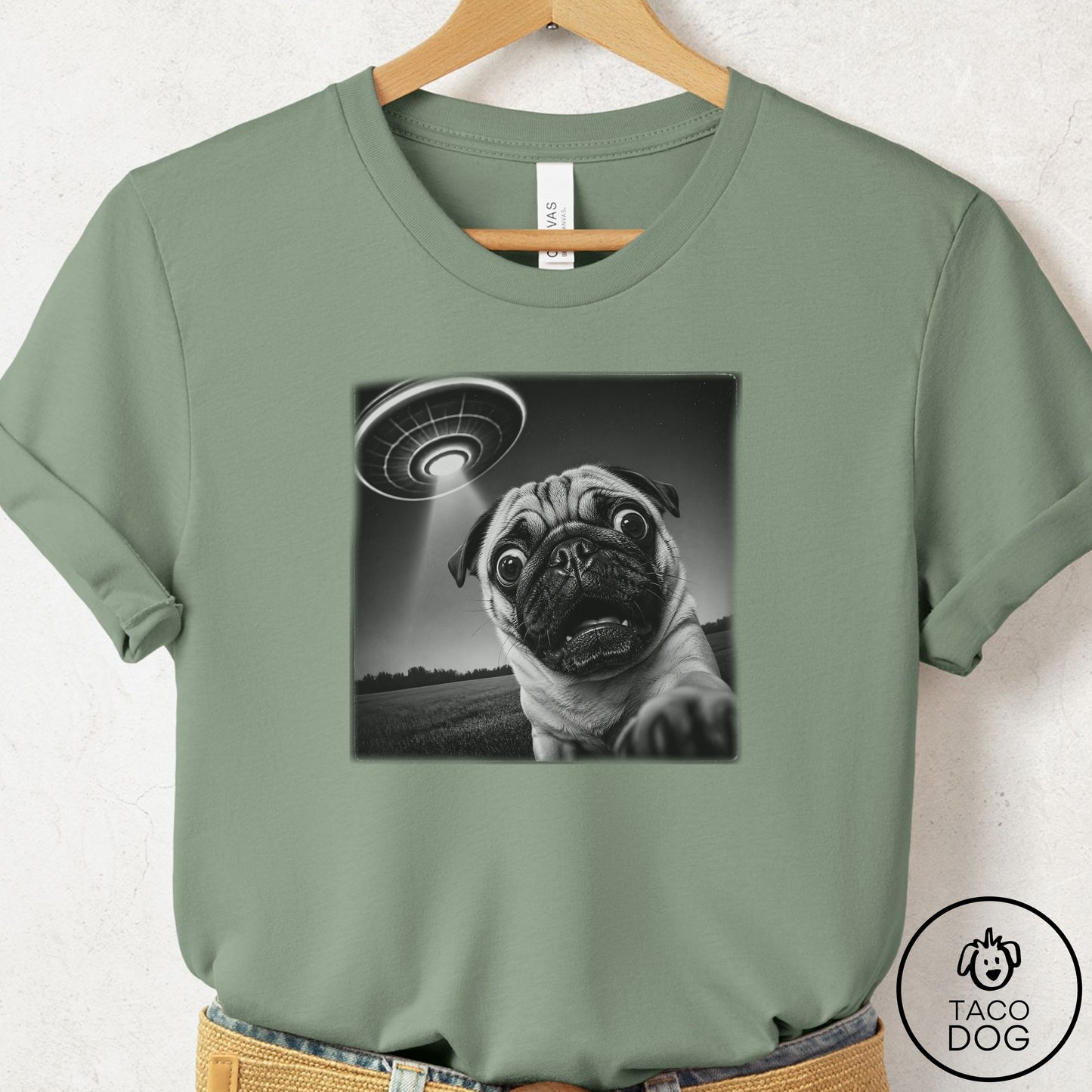 Pug Selfie T-Shirt