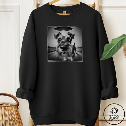 Schnauzer Selfie Sweatshirt