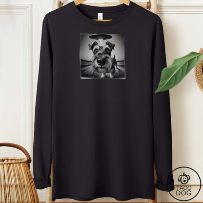 Schnauzer Selfie Long Sleeve Tee