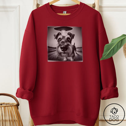 Schnauzer Selfie Sweatshirt