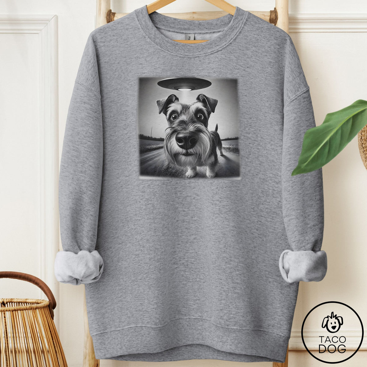 Schnauzer Selfie Sweatshirt
